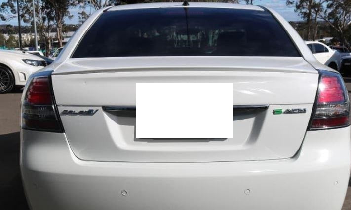 PAINTED FORD FALCON FGX G6E TURBO BOOT LIP SPOILER - WINTER WHITE