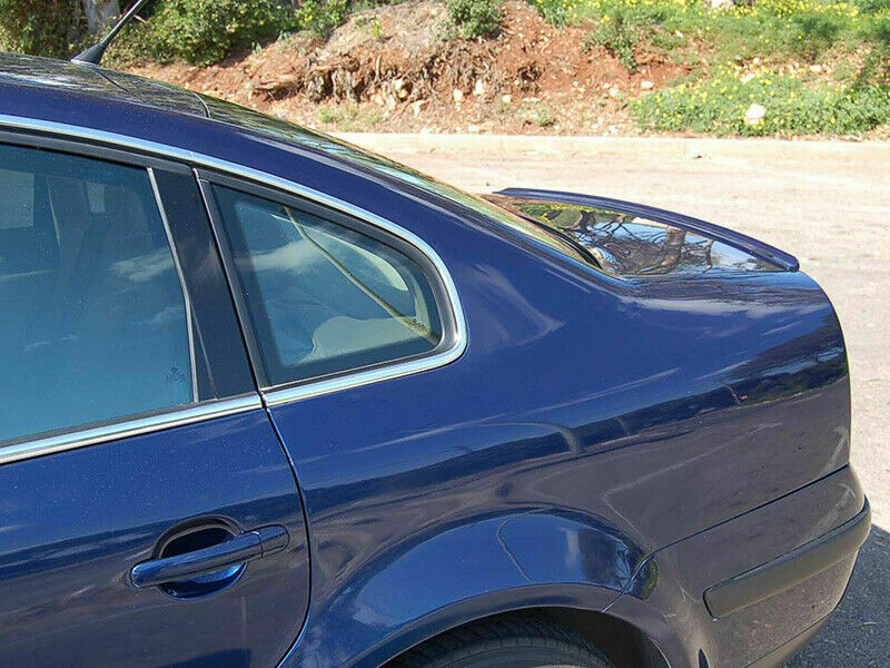 Unpainted LEXUS IS250/IS350 XE20 2005-2008 Sedan Boot Lip Spoiler - Matte Black