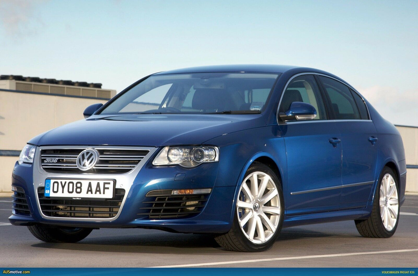 Volkswagen Passat R36 -2008-2011 Boot Lip Spoiler