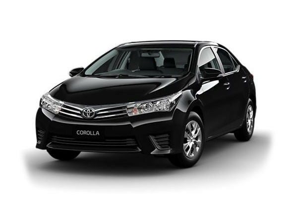 PAINTED TOYOTA COROLLA ASCENT - VVTI BOOT LIP SPOILER (JET BLACK #668)