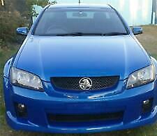 PAINTED HOLDEN VE SS SEDAN REAR WINDOW SPOILER - Voodoo Blue Met (608R)