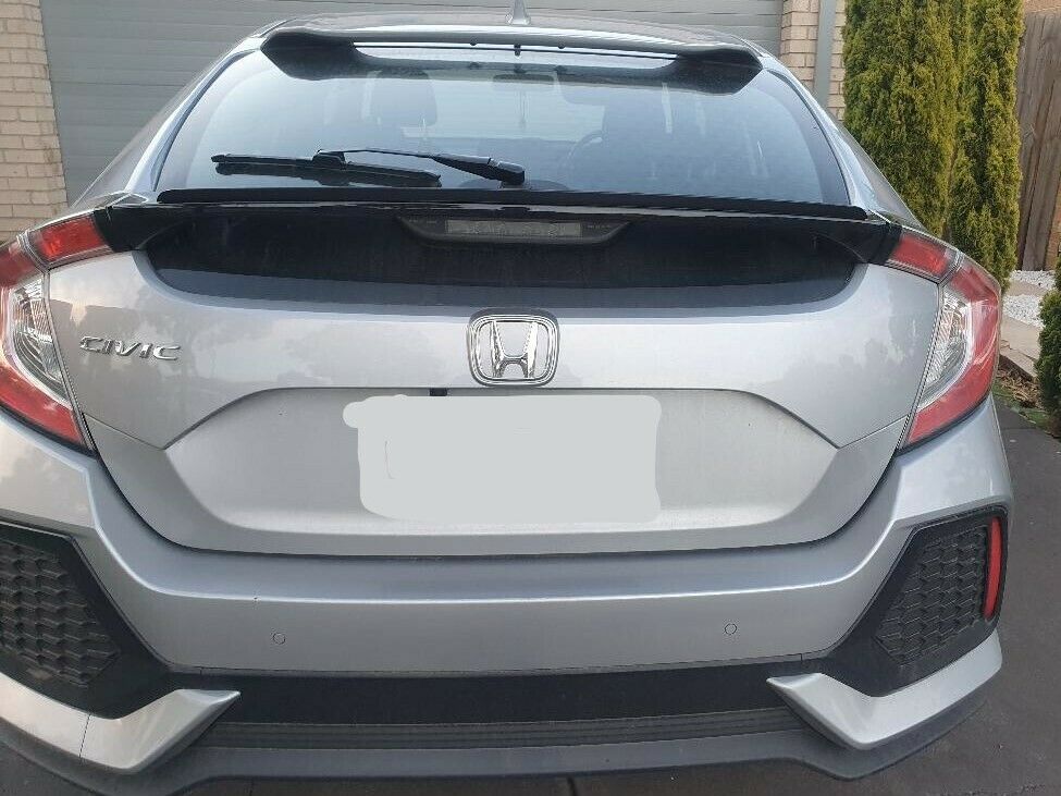 PAINTED HONDA CIVIC HATCH VTi, VTi-S, VTi-L, RS and VTi-LX REAR BOOT SPOILER