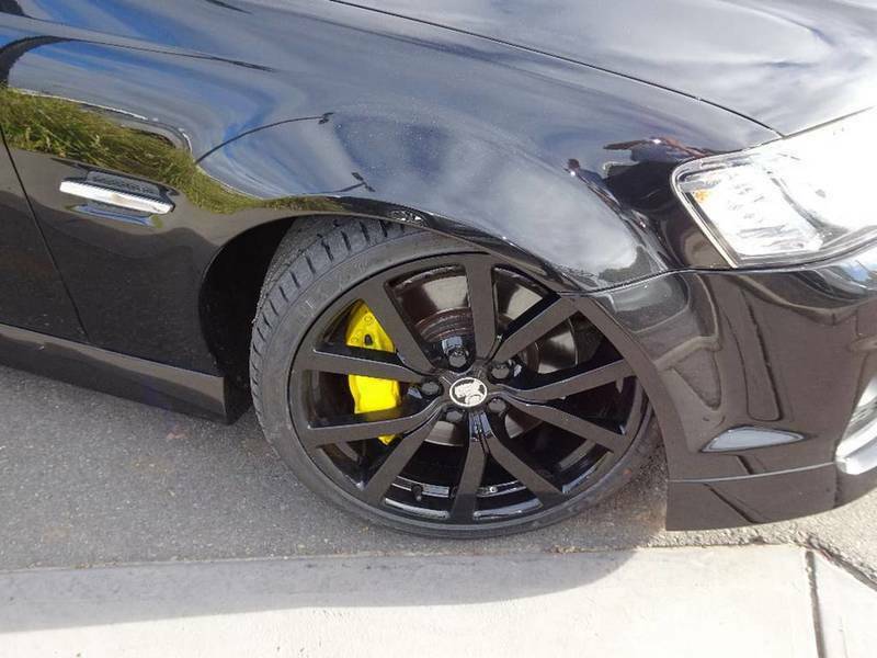 PAINTED HOLDEN VE SS SEDAN REAR WINDOW SPOILER - Magnetic Gray Met (354N )