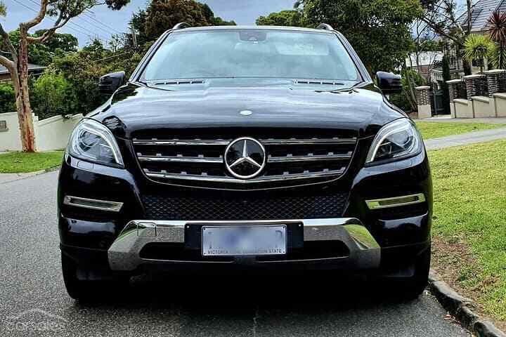 PAINTED Mercedes-Benz M-Class ML400 W166 SUV ROOF SPOILER -GLOSS BLACK