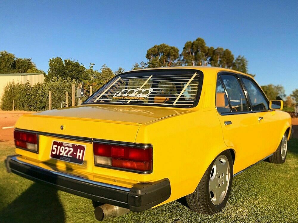 Boot Lip Spoiler for Holden Gemini TD 1983 Painted