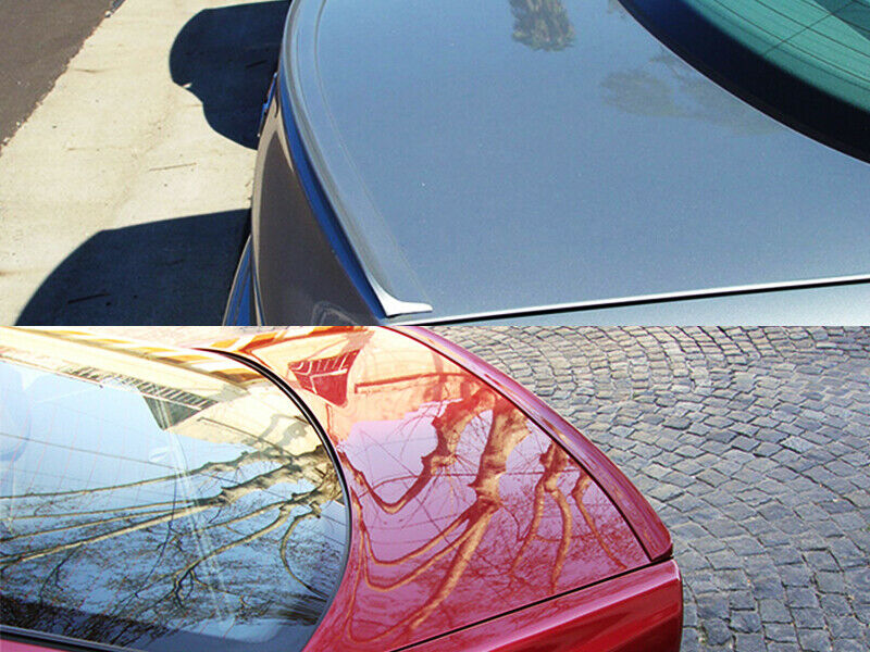 PAINTED HONDA ACCORD EURO CL9 BOOT LIP SPOILER - Elysion Silver Frost Met NH695