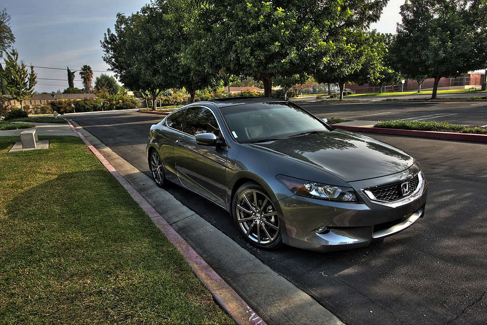 PAINTED Honda Accord 8th Generation Sedan BOOT LIP SPOILER - GLOSS BLACK