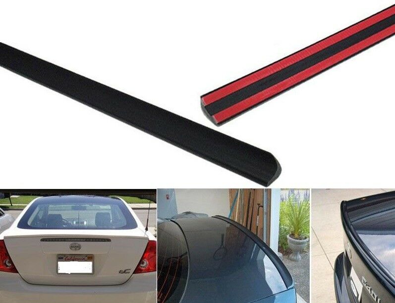 PAINTED Rear Trunk Lip Spoiler for Honda Civic 8th 2006-2011 Sedan -GLOSS BLACK