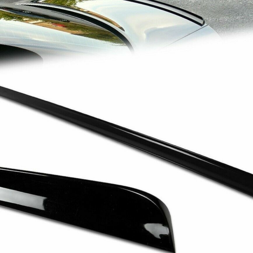 Unpainted BMW M3 E92  Sedan Boot Lip Spoiler ( Matte Black)