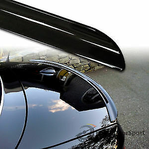 UNPAINTED TRUNK LIP SPOILER SPOILER MERCEDES BENZ For W210 W220 -MATTE BLACK