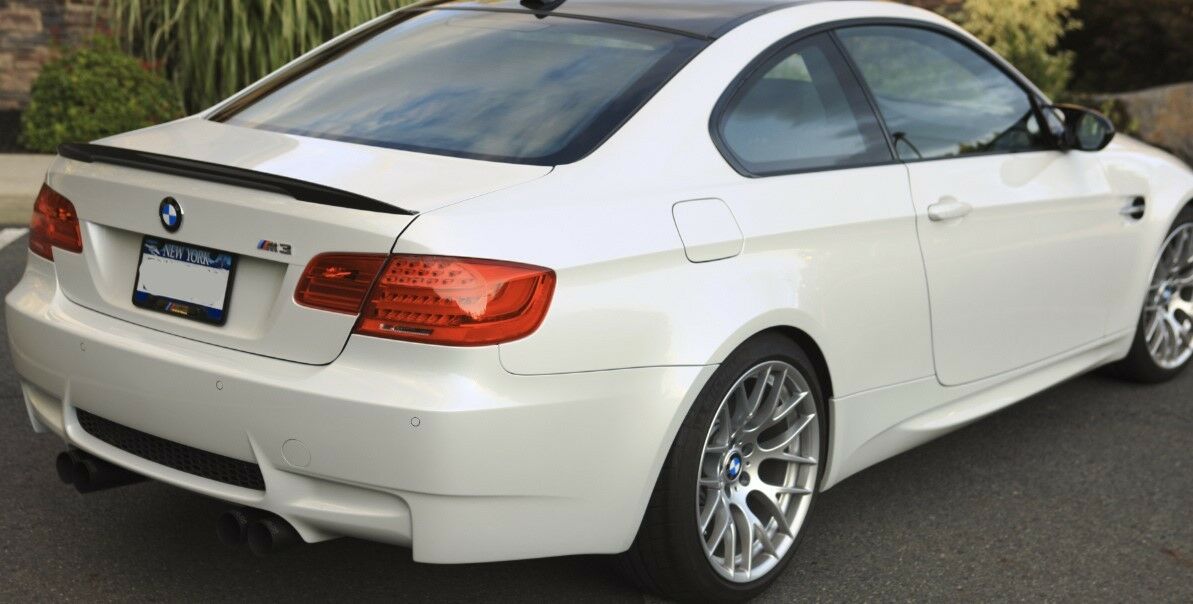 Trunk Lip Spoiler for BMW E82 1 M3 Series Coupe Unpainted