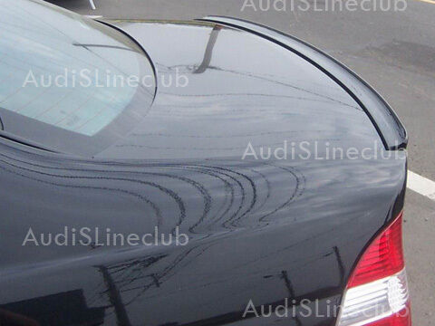 Boot Lip Spoiler for Audi A6 C7  2011-12 Painted