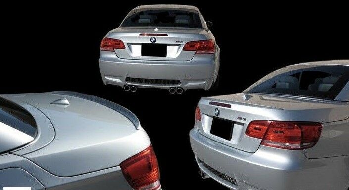 UNPAINTED AUDI A3 S3 8V Saloon 4D 2014-2017 REAR Boot Spoiler Lip