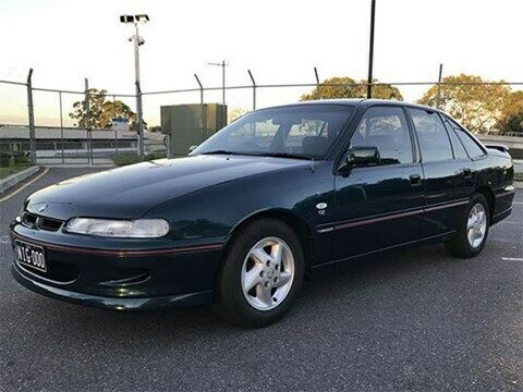 Boot Lip Spoiler for Holden Commodore VS Unpainted - Matte Black