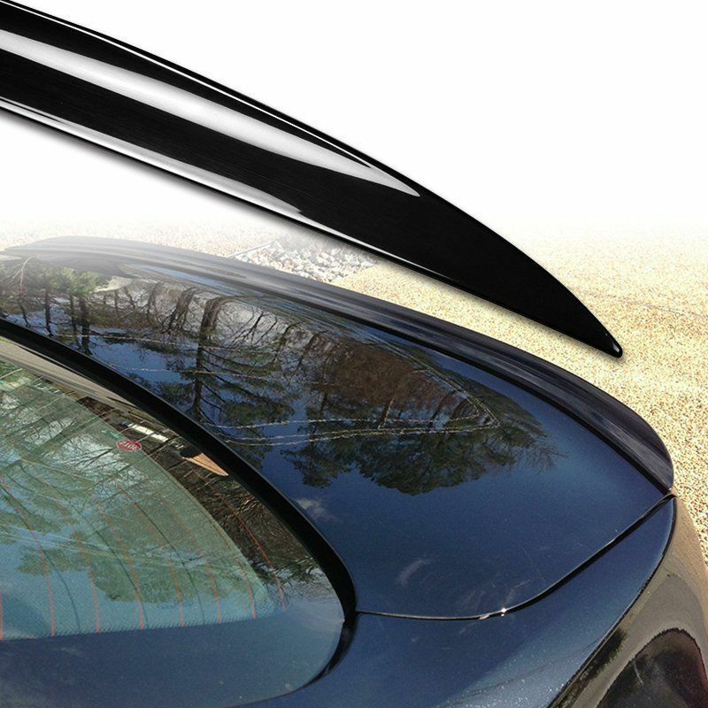 PAINTED S STYLE TRUNK LIP SPOILER FOR BMW 3 SERIES F30 2012-2018 - GLOSS BLACK