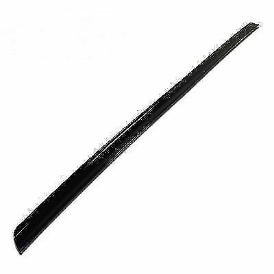 UNPAINTED REAR TRUNK BOOT SPOILER LIP for AUDI A4 B7 SEDAN - MATTE BLACK