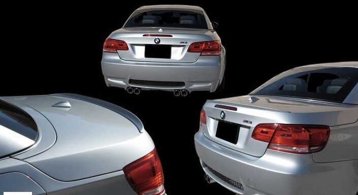 Unpainted Rear Lip Spoiler for Toyota Celica SX ST184R - Matte Black