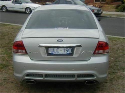 Boot Lip Spoiler for Ford Falcon BA/BF Painted