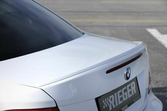 UNPAINTED BMW 1-SERIES COUPLE E82 07-2012 M3 Style BOOT LIP SPOILER -MATTE BLACK