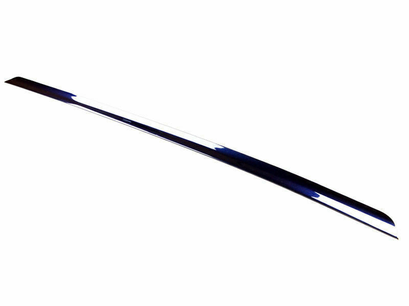 PAINTED TRUNK LIP SPOILER FOR BMW E46 SEDAN COUPE M3 ORIENT BLUE (317)