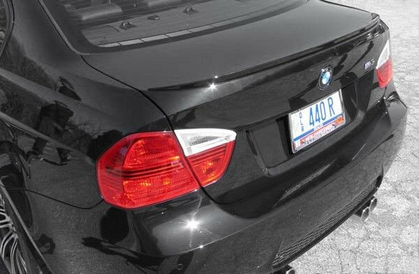 Trunk Lip Spoiler for BMW E82 1 M3 Series Coupe Unpainted