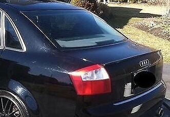 UNPAINTED 09-12 AUDI A4 B8 SEDAN TRUNK LIP SPOILER