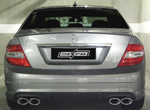 Trunk Lip Spoiler for Mercedes Benz W204 Unpainted