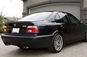 Trunk Lip Spoiler for BMW E39 Painted