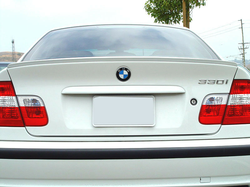 Trunk Lip Spoiler for BMW E46 M3 Painted