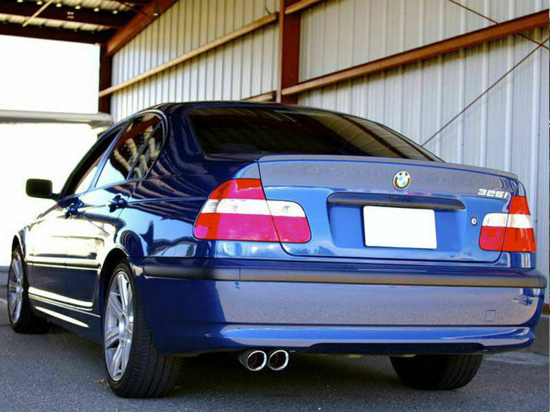 Trunk Lip Spoiler for BMW E46 Painted