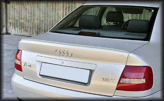 Boot Lip Spoiler for Audi A4 S4 B5 Painted